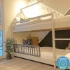 GRADE A2 - Coco House Bunk Bed in White