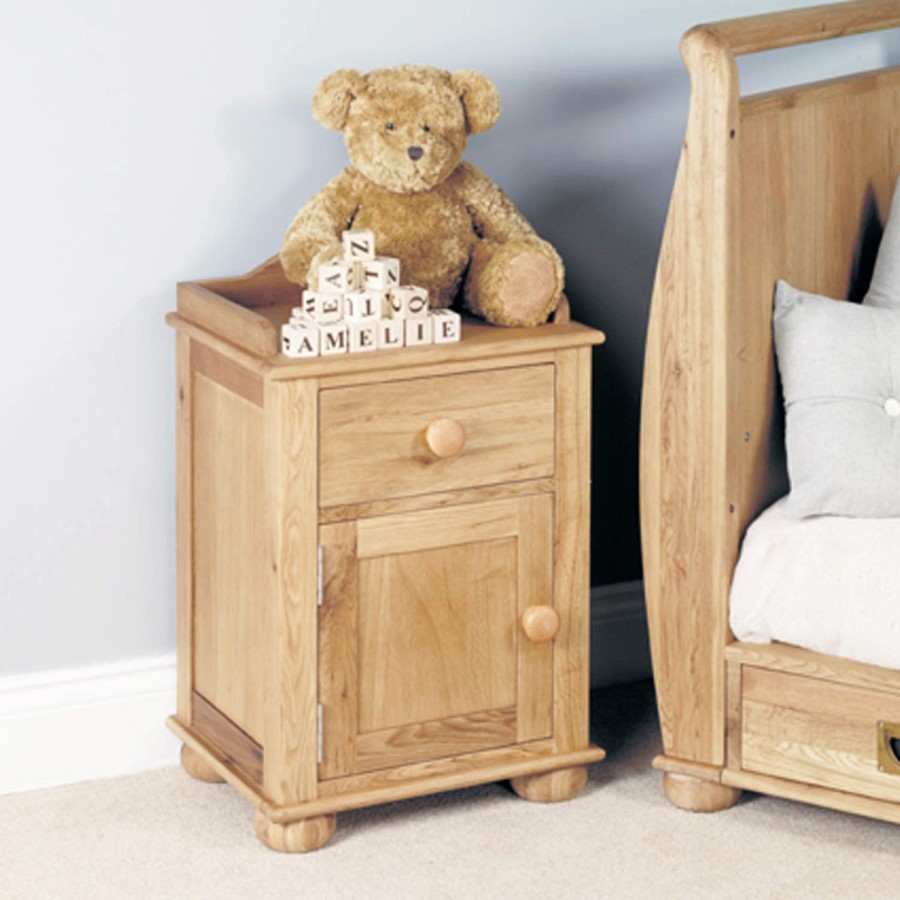 Baumhaus Amelie Oak Bedside Cabinet