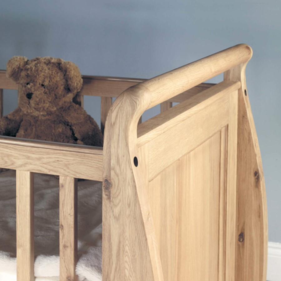 Baumhaus Amelie Oak Cot-Bed with Three Drawers