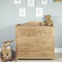 Baumhaus Amelie Oak Changer/Chest of Drawers
