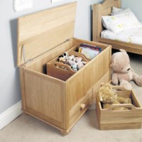 Baumhaus Amelie Oak Toy box/Blanket Box
