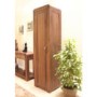 Baumhaus Shiro Walnut Tall Shoe Storage Cupboard - 14 Pairs