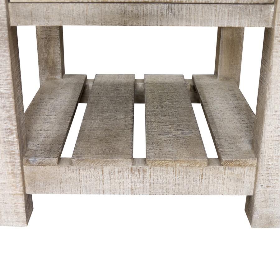 Signature North Brooklyn Concrete Top Lamp Table