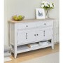 Signature Grey Small Sideboard / Hall Console Shoe Storage Table