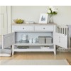 Signature Grey Small Sideboard / Hall Console Shoe Storage Table