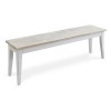 Signature Grey Solid Wood Dining Bench 150cm