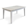 Signature Grey Solid Wood Extending Dining Table