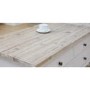 Signature Grey Solid Wood Large Coffee Table