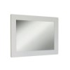 Signature Grey solid Wood Overmantle Mirror 