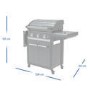 Campingaz 3 Series Premium S - 3 Burner Gas BBQ Grill - Grey