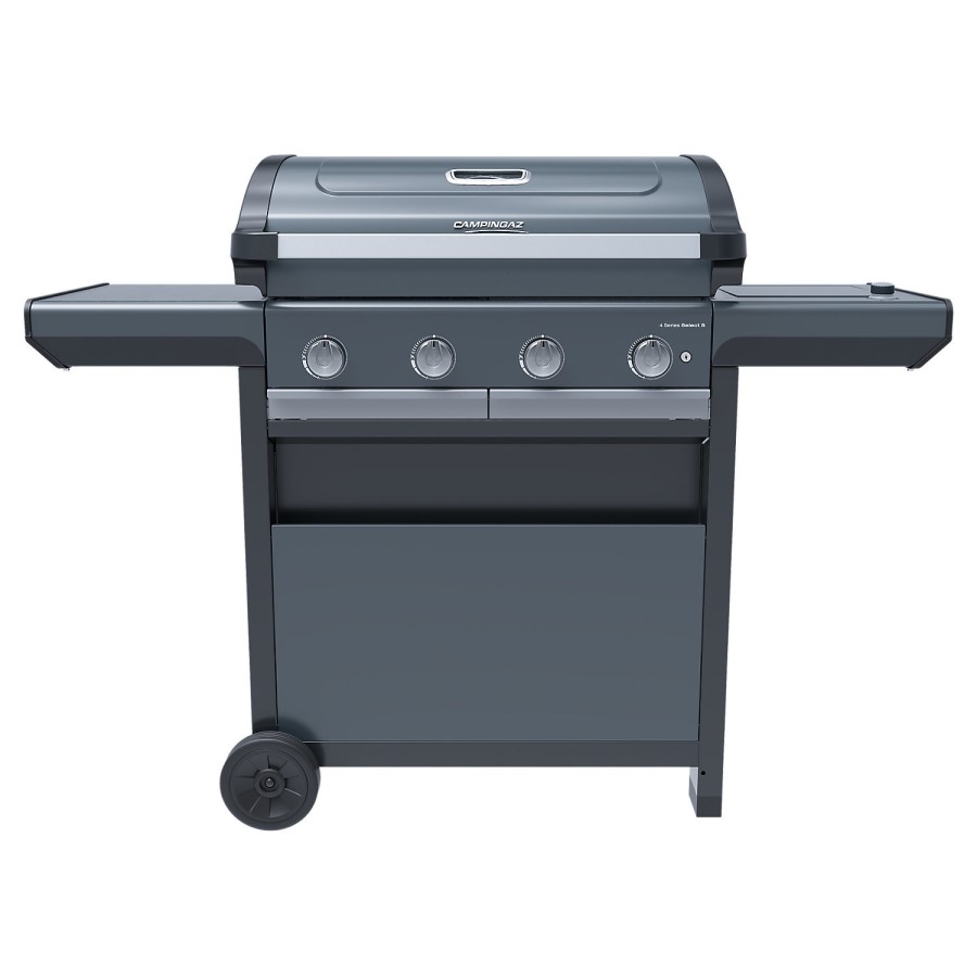 Campingaz 4 Series Select S - 4 Burner Gas BBQ Grill with Side Burner - Grey