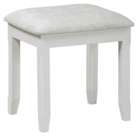GRADE A1 - Charleston Dressing Table Stool in Cream