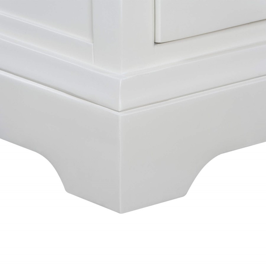 GRADE A3 - Charleston Blanket Box in Cream and Oak
