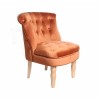 LPD Charlotte Occassional Accent Chair in Burnt Orange