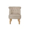 GRADE A1 - LPD Charlotte Occasional Beige Chair