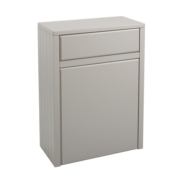 Grey Traditional WC Toilet Unit without Toilet - W600 x D303mm