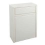 White Traditional WC Toilet Unit without Toilet - W600 x D303mm