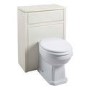 White Traditional WC Toilet Unit without Toilet - W600 x D303mm