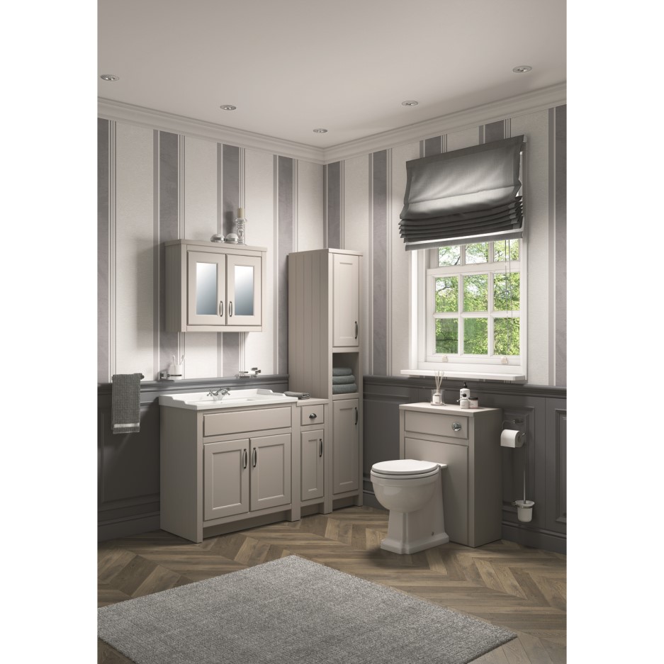 Grey Traditional Free Standing Tall Bathroom Storage ... Grey Traditional Free Standing Tall Bathroom Storage ... on {keyword}