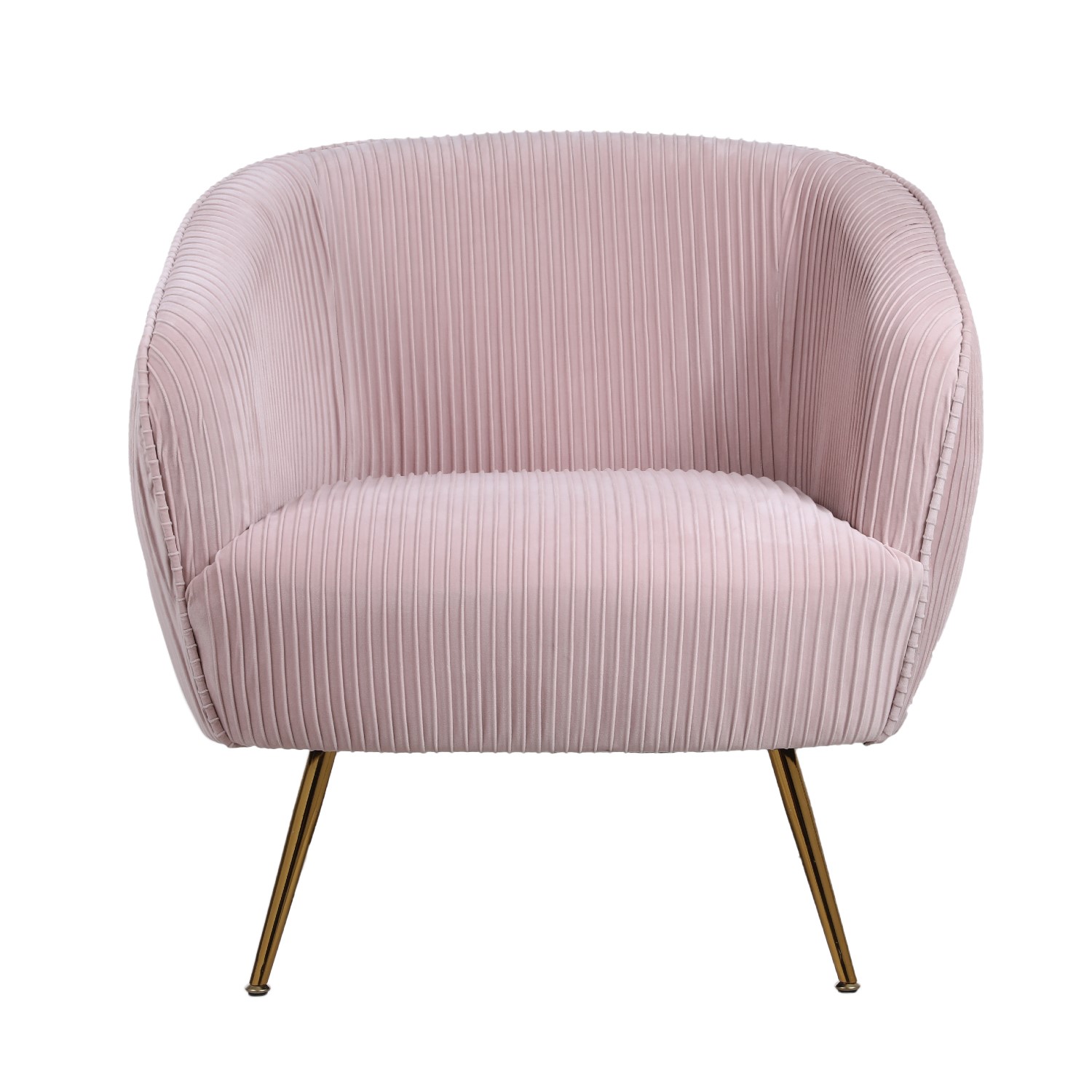 baby pink arm chair