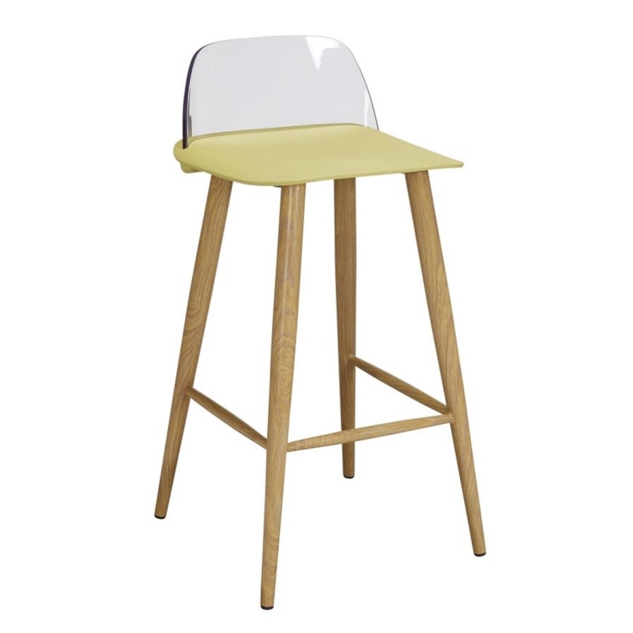 LPD Chelsea Pair of Bar Stools in Lime