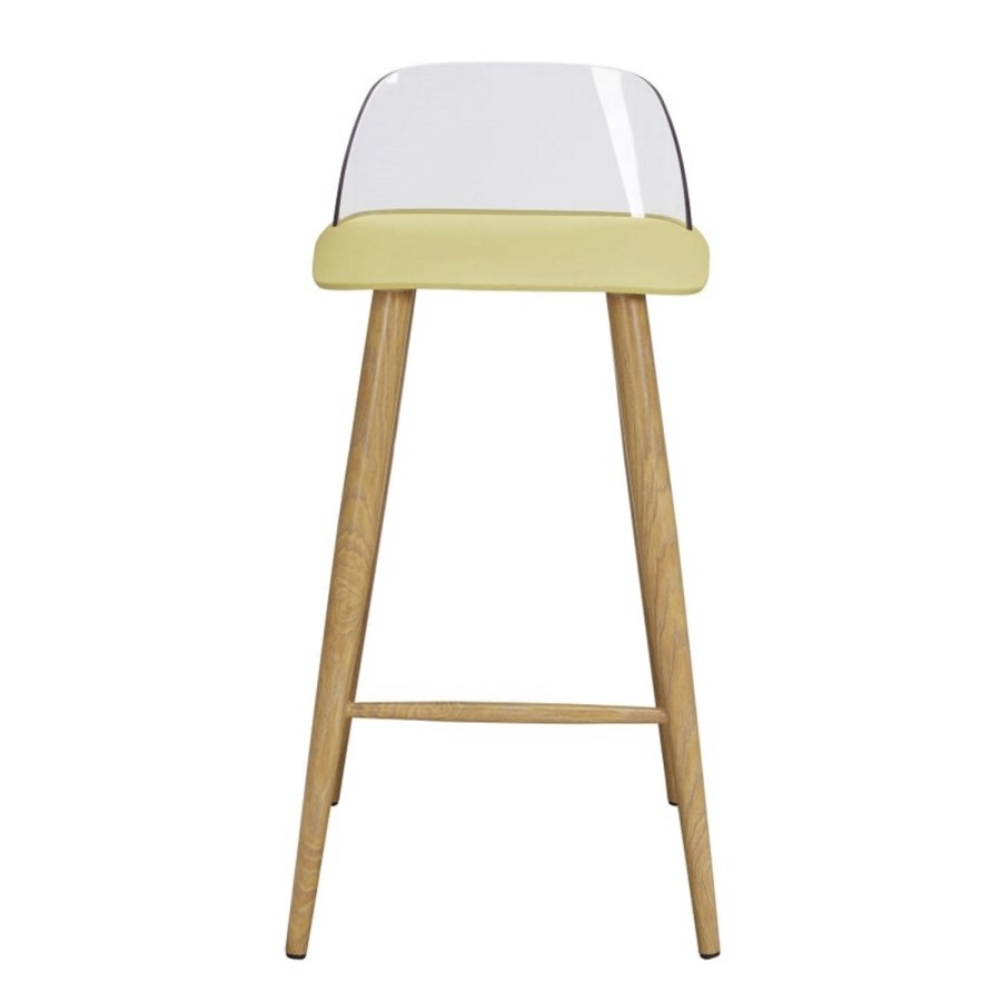LPD Chelsea Pair of Bar Stools in Lime