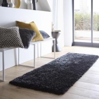 Shaggy Black Rug - 150 x 90 cm - Chicago - Origins