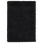 Shaggy Black Rug - 200 x 140 cm - Chicago - Origins