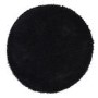 Shaggy Black Round Rug - 133 x 133 cm - Chicago - Origins