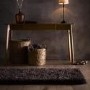 Shaggy Brown Rug - 150 x 90 cm - Chicago - Origins