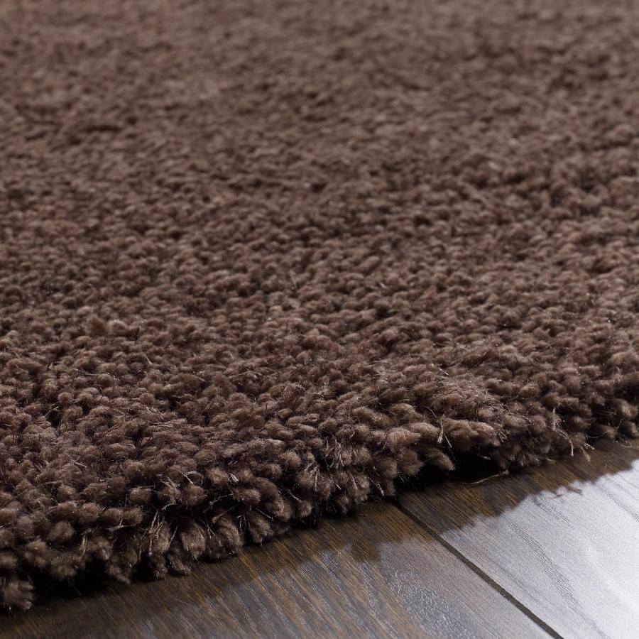 Shaggy Brown Rug - 150 x 90 cm - Chicago - Origins