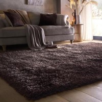 Shaggy Brown Rug - 200 x 140 cm - Chicago - Origins