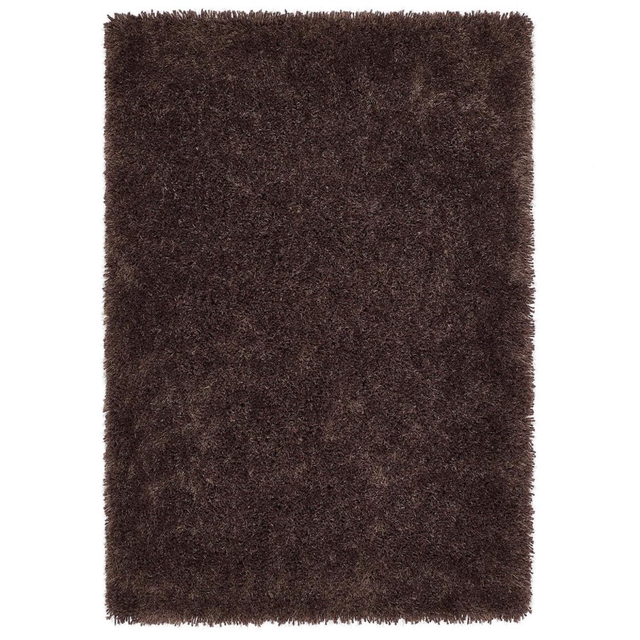 Shaggy Brown Rug - 200 x 140 cm - Chicago - Origins