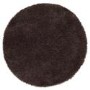 Shaggy Brown Round Rug - 133 x 133 cm - Chicago - Origins