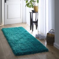 Shaggy Teal Rug - 150 x 90 cm - Chicago - Origins