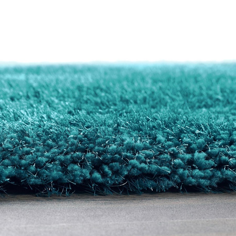 Shaggy Teal Rug - 150 x 90 cm - Chicago - Origins