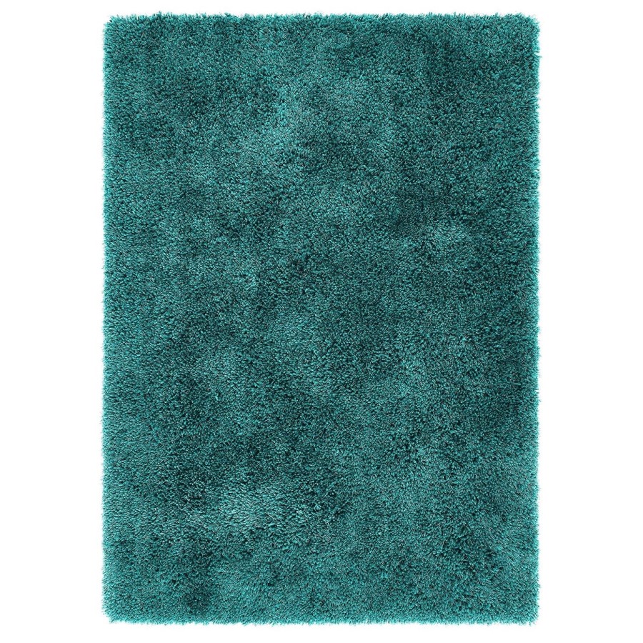 Large Shaggy Teal Rug - 290 x 200 cm - Chicago - Origins
