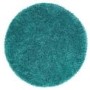 Shaggy Teal Round Rug - 133 x 133 cm - Chicago - Origins