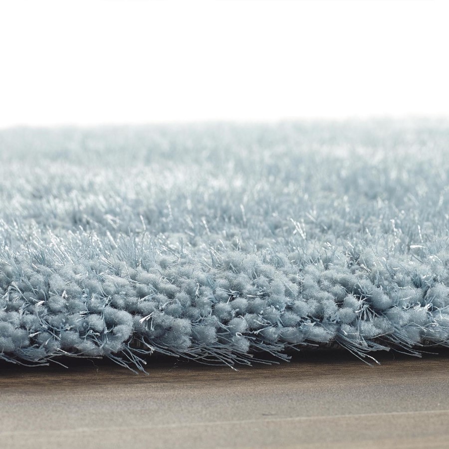 Shaggy Duck Egg Blue Rug - 150 x 90 cm - Chicago - Origins