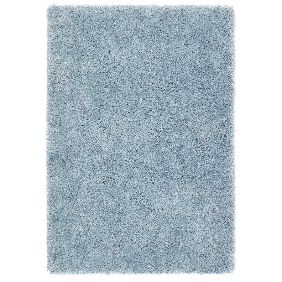 Shaggy Duck Egg Blue Rug - 200 x 140 cm - Chicago - Origins