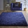 Large Shaggy Indigo Rug - 290 x 200 cm - Chicago - Origins