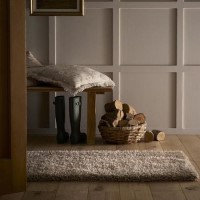 Shaggy Brown Runner Rug - 200 x 67 cm - Chicago - Origins