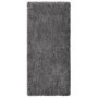 Shaggy Grey Runner Rug - 200 x 67 cm - Chicago - Origins