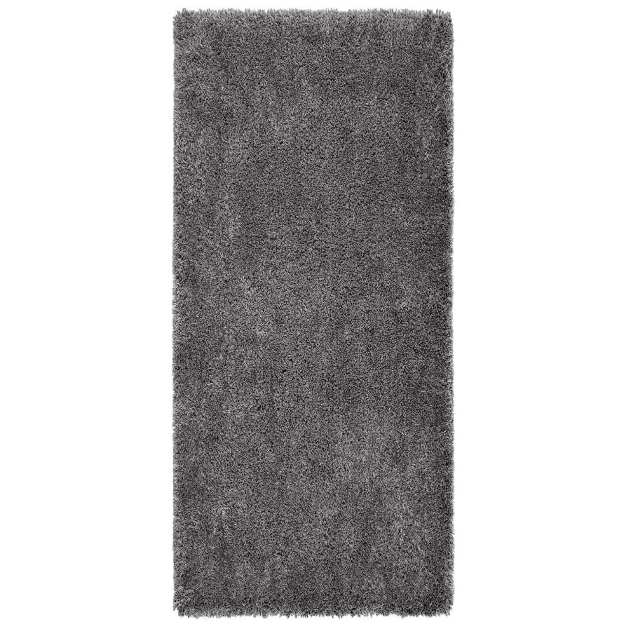 Shaggy Grey Runner Rug - 200 x 67 cm - Chicago - Origins
