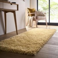 Shaggy Ochre Rug - 150 x 90 cm - Chicago - Origins