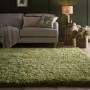 Large Shaggy Green Rug - 290 x 200 cm - Chicago - Origins