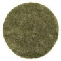 Round Shaggy Green Rug - 133 x 133 cm - Chicago - Origins