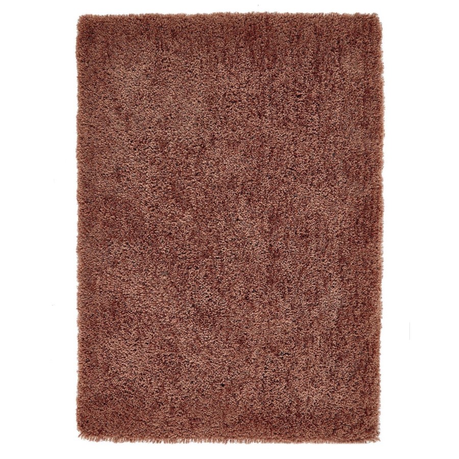 Large Shaggy Orange Rug - 290 x 200 cm - Chicago - Origins