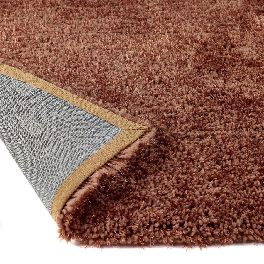 Large Shaggy Orange Rug - 290 x 200 cm - Chicago - Origins
