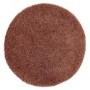 Round Shaggy Orange Rug - 133 x 133 cm - Chicago - Origins